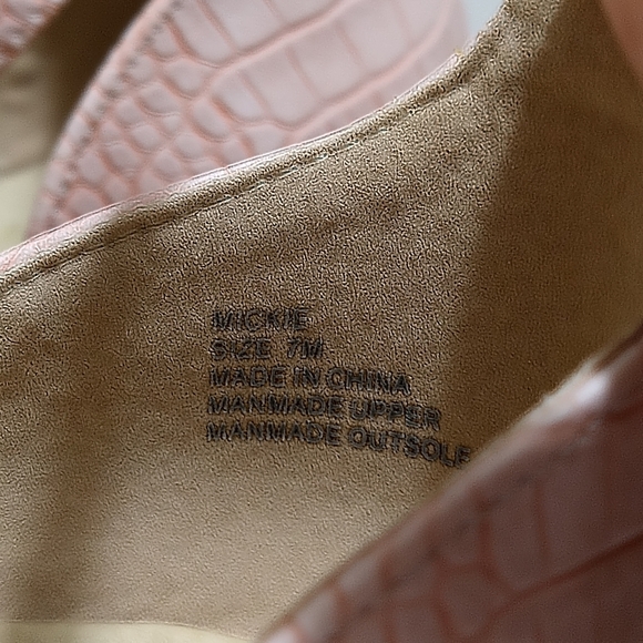 Coconut by Matisse Blush Wedge Platform Sandals - Picture 11 of 13